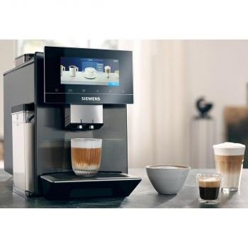Siemens TQ907D03 EQ900 Kaffeevollautomat, 1500W, baristaMode, superSilent, dualBean, Edelstahl