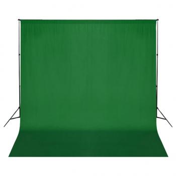 Fotostudio-Set mit Leuchten, Hintergrund und Reflektor