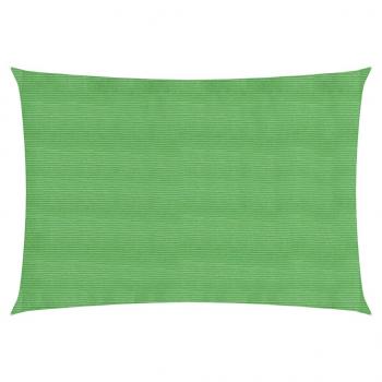 ARDEBO.de - Sonnensegel 160 g/m² Hellgrün 3,5x5 m HDPE