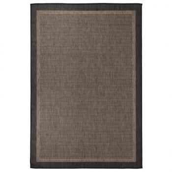 ARDEBO.de - Outdoor-Teppich Flachgewebe 160x230 cm Dunkelbraun