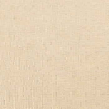 Wandpaneele 12 Stk. Creme 90x15 cm Stoff 1,62 m²