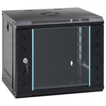 ARDEBO.de - 9U Wand-Netzwerkschrank 19" IP20 53x40x45 cm