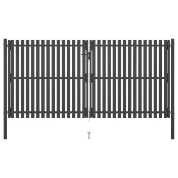ARDEBO.de - Gartentor Stahl 4x2,25 m Anthrazit