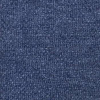 Wandpaneele 12 Stk. Blau 90x15 cm Stoff 1,62 m²