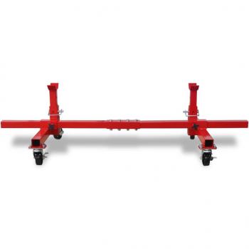 Mobiler Stützbock Rot
