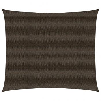 ARDEBO.de - Sonnensegel 160 g/m² Braun 2,5x3 m HDPE