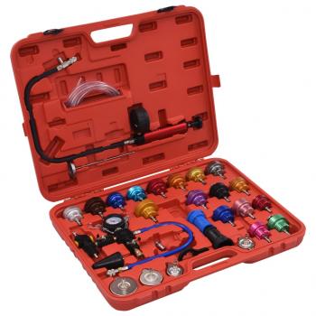 ARDEBO.de - Druckprüfgerät für Kühlsystem & Kühlerdeckel 28-tlg.