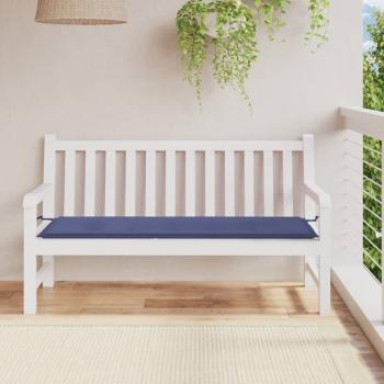 ARDEBO.de - Gartenbank-Auflage Marineblau 150x50x3 cm Oxford-Gewebe