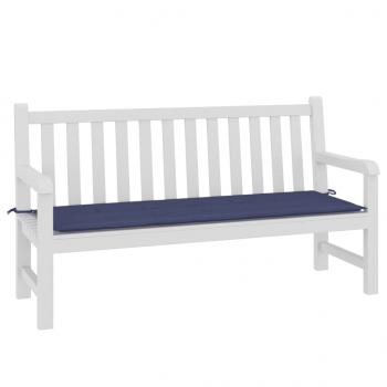 Gartenbank-Auflage Marineblau 150x50x3 cm Oxford-Gewebe