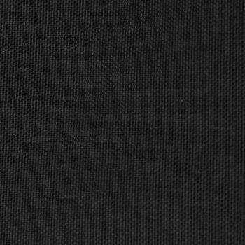 Sonnensegel Oxford-Gewebe Rechteckig 2x2,5 m Schwarz