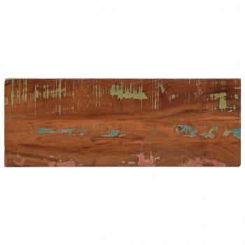 ARDEBO.de - Tischplatte 90x30x3,8 cm Rechteckig Altholz Massiv