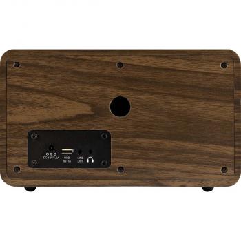i110 WLAN-Internet-Radio mit Media-Player-Funktion Holzoptik