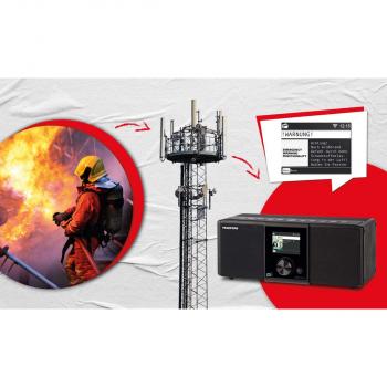 DIRA S21i+ EWF Multifunktionales Stereo-Radio DAB+ / FM / Internet / Bluetooth Schwarz