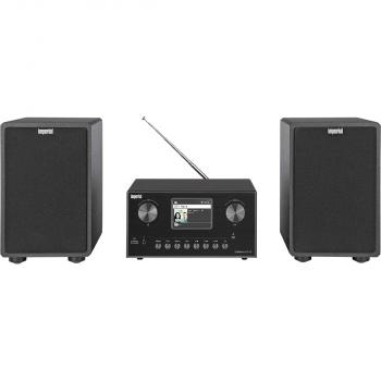 DABMAN i310 CD Hybrid Mikro-HiFi-System DAB+ / FM / Internet / Bluetooth Schwarz