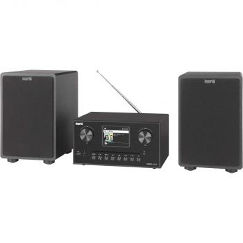 DABMAN i310 CD Hybrid Mikro-HiFi-System DAB+ / FM / Internet / Bluetooth Schwarz