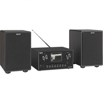 DABMAN i310 CD Hybrid Mikro-HiFi-System DAB+ / FM / Internet / Bluetooth Schwarz