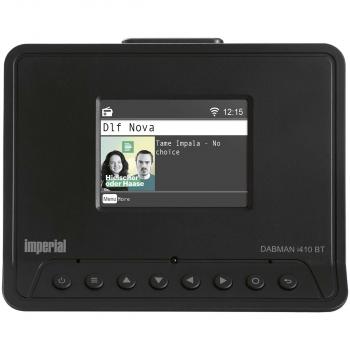 DABMAN i410 BT Kompaktes Hybridradio DAB+ / FM / Internet / Bluetooth Schwarz