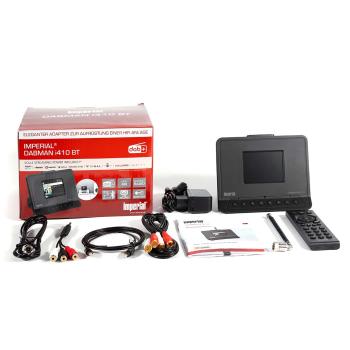 DABMAN i410 BT Kompaktes Hybridradio DAB+ / FM / Internet / Bluetooth Schwarz