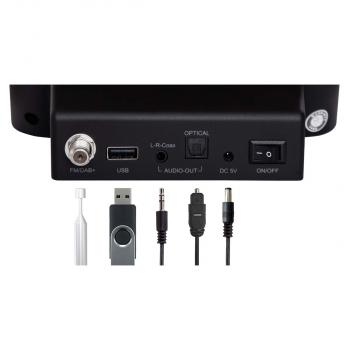 DABMAN i410 BT Kompaktes Hybridradio DAB+ / FM / Internet / Bluetooth Schwarz