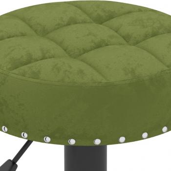 Barhocker 2 Stk. Hellgrün Samt 