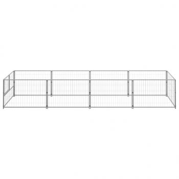 Hundezwinger Silbern 4 m² Stahl
