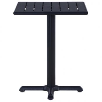 Gartentisch Schwarz 60x60x75 cm