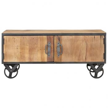 Couchtisch 90x50x39 cm Altholz Massiv