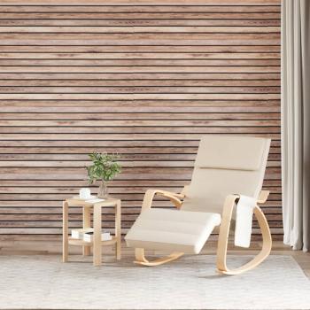 ARDEBO.de - 3D-Wandpaneele 5 Stk. Braun 100x50 cm EPS