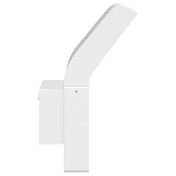 LED-Außenwandleuchten 2 Stk. Weiß Aluminiumdruckguss