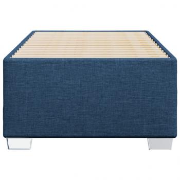 Bettgestell Blau 80x200 cm Stoff