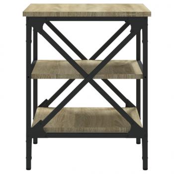Beistelltische 2 Stk. Sonoma-Eiche 40x42x50 cm Holzwerkstoff