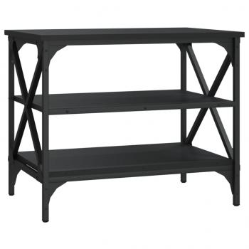 ARDEBO.de - TV-Schrank Schwarz 60x40x50 cm Holzwerkstoff