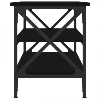 Beistelltisch Schwarz 55x38x45 cm Holzwerkstoff