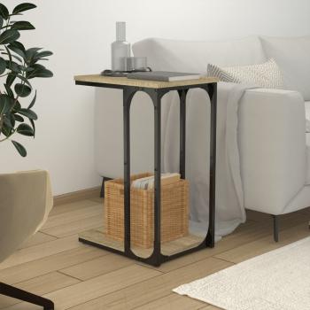 ARDEBO.de - Beistelltisch Sonoma-Eiche 40x30x60 cm Holzwerkstoff