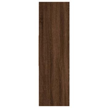 Bücherregal Braun Eichen-Optik 97,5x29,5x100 cm Holzwerkstoff