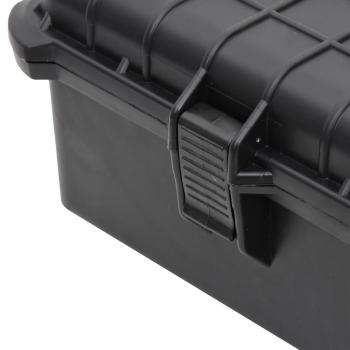 Flugkoffer Tragbar Schwarz 52x40x19 cm PP
