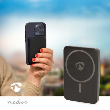 powerbank | 5000 mAh | kabelloses Laden | 1.67 / 2.22 / 3.0 A | Anzahl der Ausgänge: 1 | Ausgangsanschluss: 1x USB-C? | Eingangsverbindung: 1x USB-C? | PD3.0 20W | Lithium-Polymer