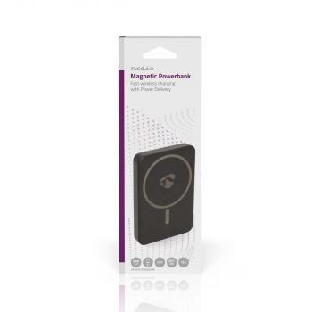 powerbank | 5000 mAh | kabelloses Laden | 1.67 / 2.22 / 3.0 A | Anzahl der Ausgänge: 1 | Ausgangsanschluss: 1x USB-C? | Eingangsverbindung: 1x USB-C? | PD3.0 20W | Lithium-Polymer