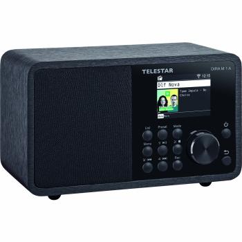 ARDEBO.de - DIRA M 1 A EWF Kompaktes Mono-Multifunktionsradio Schwarz