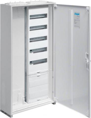 ARDEBO.de Hager ZB32APZ2 Systemschrank, univers Z, 1100x550x205mm, SKII, IP44, VF 5-reihig, APZ, 2-Feld