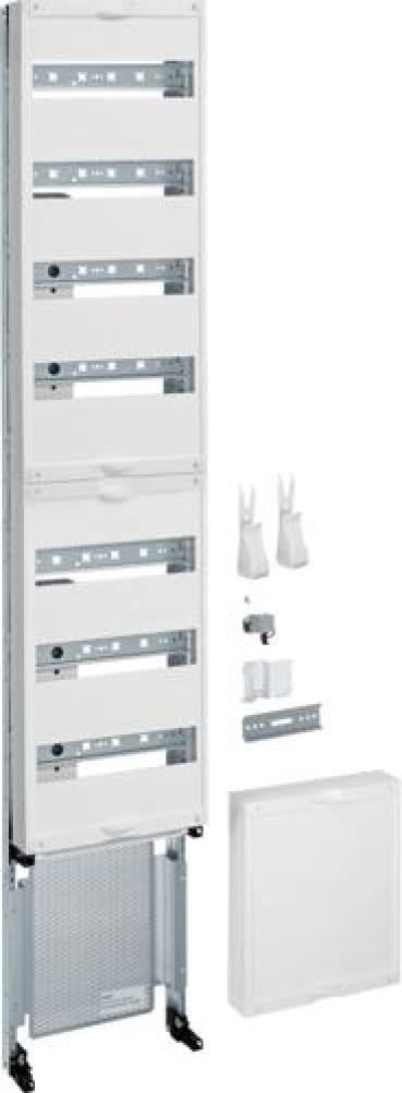 ARDEBO.de Hager ZU59VT7APZ2 Verteilerfeld, univers Z, Höhe 1350mm, 7-reihig, 1-feldig, mit APZ unten