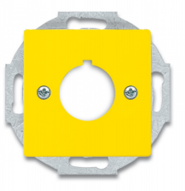 ARDEBO.de Busch-Jaeger 2533-82-15 Zentralscheibe mit Tragring, Busch-dynasty, gelb (2CKA001724A4382)