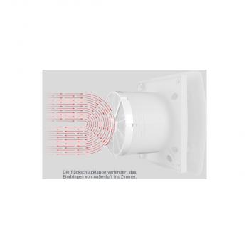Bosch Badlüfter Fan 1500DH W100, Nachlaufzeit mit Abschaltfunktion (7738335626)