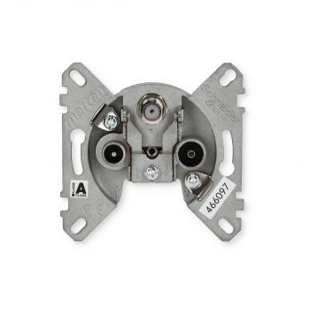 Merten Sat-Antennendose, 3fach, DIN EN 50083-1/A1, DIN EN 80083-2/A1, Unterputz (466097)