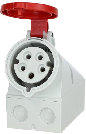 MENNEKES (422) Wandsteckdose mit TwinCONTACT