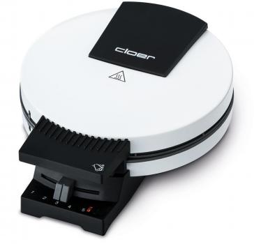 ARDEBO.de Cloer 181 Waffelautomat, 930W, stufenlos, weiß