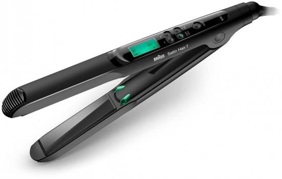 ARDEBO.de Braun ST710 Satin Hair 7 IONTEC Haarglätter, schwarz/silber