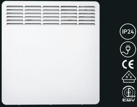 AEG WKL 755 Wandkonvektor, 750 W, LC-Display, Wochentimer, weiß (236532)