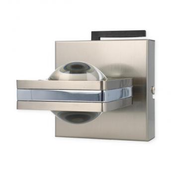 Paul Neuhaus Q-Fisheye LED-Wandleuchte, 6W, Smart-Home, mit Fernbedienung (9115-55)