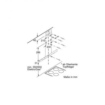 Siemens LC66BBM50 iQ300 EEK: B Wandesse, 60 cm breit, 605 m³/h, Ab-/Umluft, Edelstahl